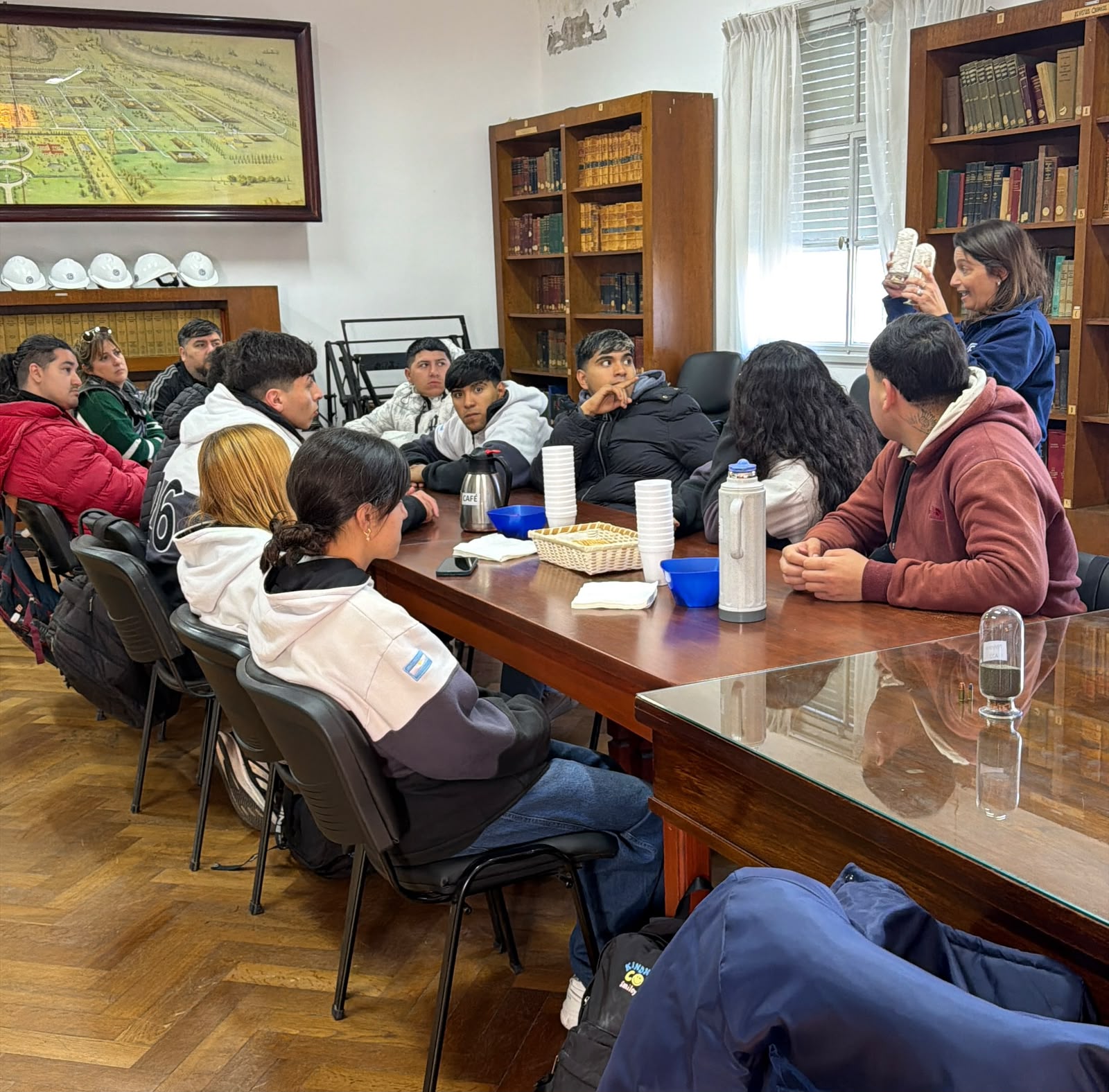 Visita Institucional - IPET Nº 322 "Manuel Belgrano" - Villa Nueva — 1